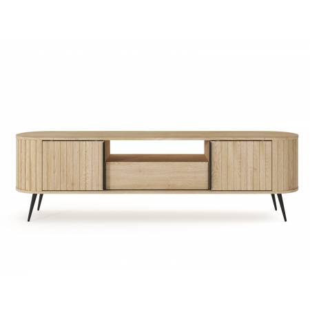 Komoda RTV szafka pod telewizor dąb cremona 196 cm 2D1S LAVIA